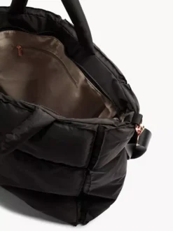 Zwarte Handtas Gewatteerd -Beroemde Schoenen Winkel 2217523 1 H4