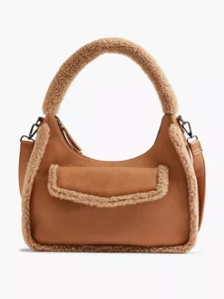 Bruine Schoudertas Teddy