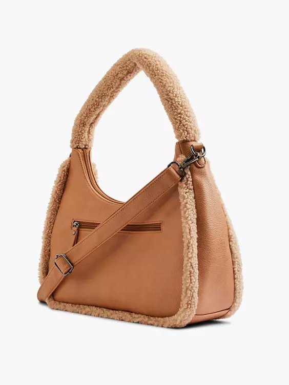 Bruine Schoudertas Teddy 3 Bruine Schoudertas Teddy - Afbeelding 3