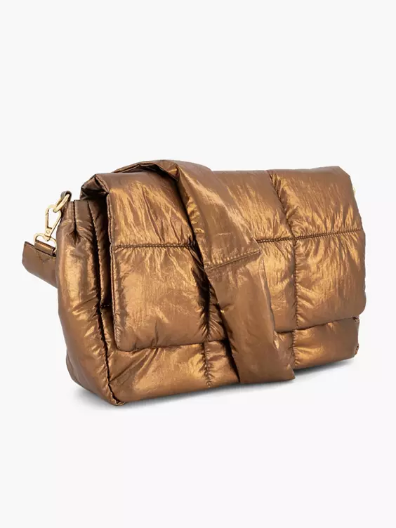 Bruine Schoudertas Metallic 5 Bruine Schoudertas Metallic - Afbeelding 5