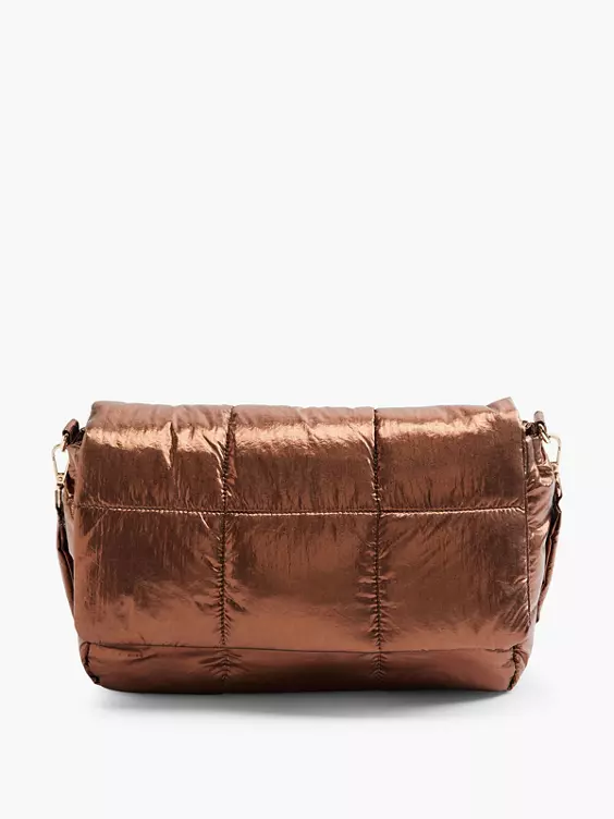 Bruine Schoudertas Metallic 6 Bruine Schoudertas Metallic - Afbeelding 6