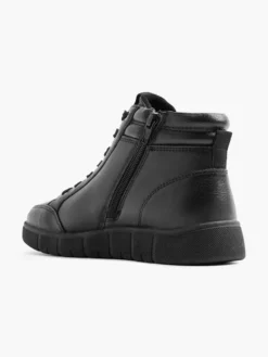 Zwarte Leren Hoge Sneaker 7 Zwarte Leren Hoge Sneaker -Beroemde Schoenen Winkel 2218331 H3