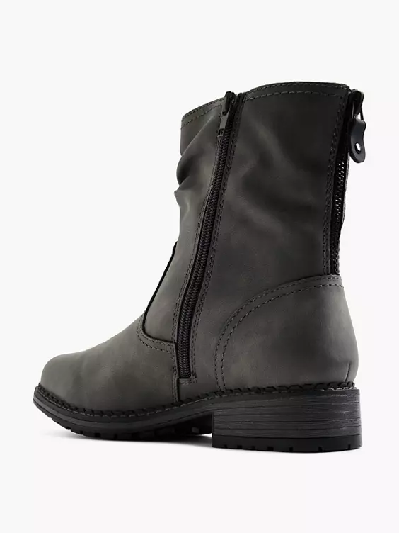 Easy Street Grijze Enkelboot 3 Easy Street Grijze Enkelboot - Afbeelding 3