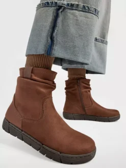 Easy Street Cognac Enkellaars -Beroemde Schoenen Winkel 2218386 H10