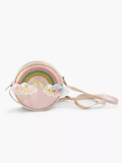 Roze Schoudertas Glitter