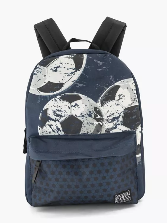 Donkerblauwe Rugzak Voetbal 1 Donkerblauwe Rugzak Voetbal