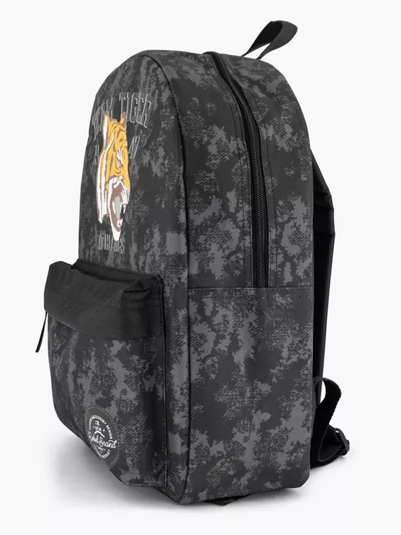 Donkergrijze Rugzak Tijger 2 Donkergrijze Rugzak Tijger - Afbeelding 2