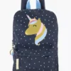 Donkerblauwe Rugzak Unicorn