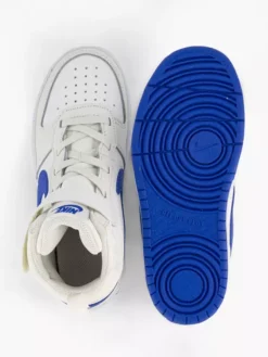 Nike Witte Court Borough Mid -Beroemde Schoenen Winkel 2220753 H3