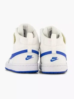 Nike Witte Court Borough Mid -Beroemde Schoenen Winkel 2220753 H4