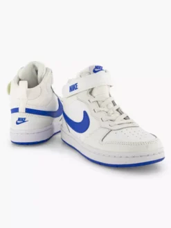 Nike Witte Court Borough Mid -Beroemde Schoenen Winkel 2220753 H5