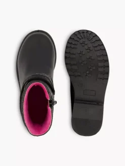 Zwarte Enkellaars Barbie -Beroemde Schoenen Winkel 2221419 H3