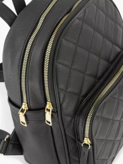 Zwarte Rugzak Doorgestikt -Beroemde Schoenen Winkel 2221504 H4