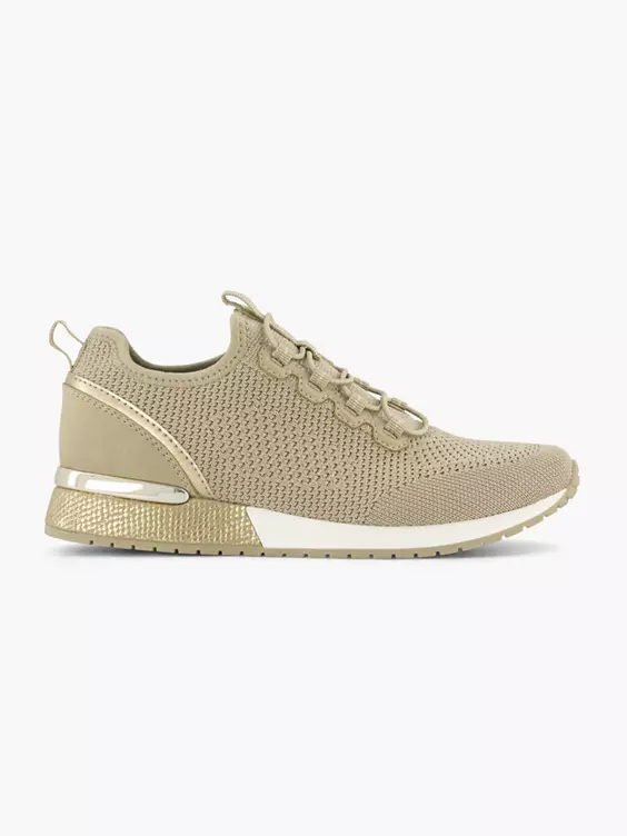 Beige Sneaker Instapper 1 Beige Sneaker Instapper