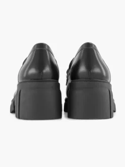 Zwarte Chunky Loafer Sietketting -Beroemde Schoenen Winkel 2226946 H4