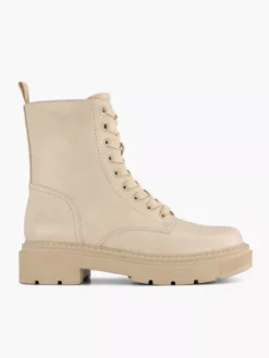 Beige Veterboot