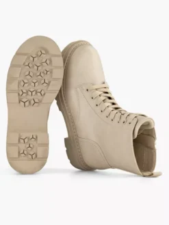 Beige Veterboot -Beroemde Schoenen Winkel 2230495 H3