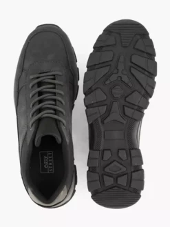 Easy Street Donkergrijze Sneaker -Beroemde Schoenen Winkel 2231103 H3