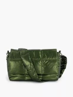 Groene Schoudertas Metallic -Beroemde Schoenen Winkel 2231562 HL1