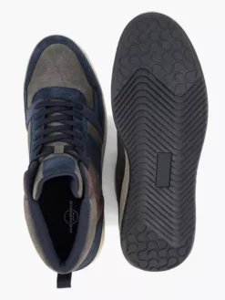 Donkerblauwe Hoge Sneaker -Beroemde Schoenen Winkel 2232554 H3