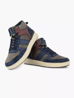 Donkerblauwe Hoge Sneaker -Beroemde Schoenen Winkel 2232554 H5