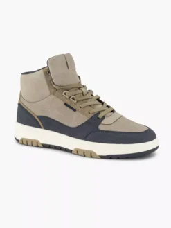 Licht Taupe Hoge Sneakers -Beroemde Schoenen Winkel 2232557 H6