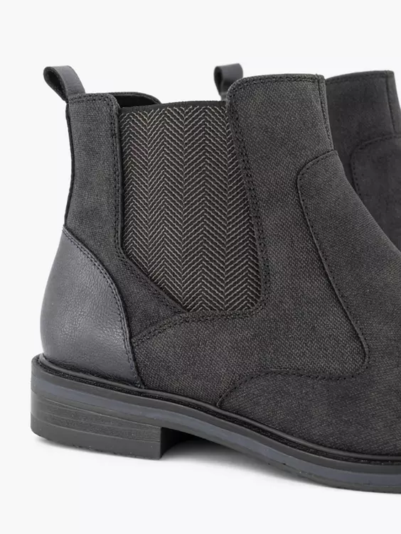 Donkerblauwe Chelsea Boot 5 Donkerblauwe Chelsea Boot - Afbeelding 5