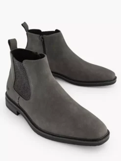 Donkergrijze Chelsea Boot -Beroemde Schoenen Winkel 2232666 H5