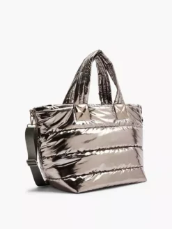 Zilveren Schoudertas Gewatteerd -Beroemde Schoenen Winkel 2234753 2 H2