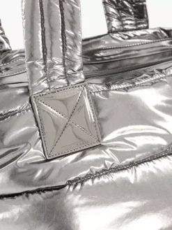 Zilveren Schoudertas Gewatteerd -Beroemde Schoenen Winkel 2234753 H4