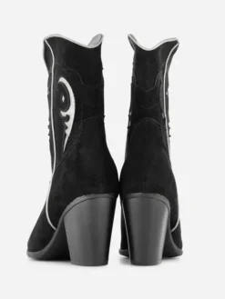 Zwarte Cowboy Laars Hak 9 Zwarte Cowboy Laars Hak -Beroemde Schoenen Winkel 2235035 H4