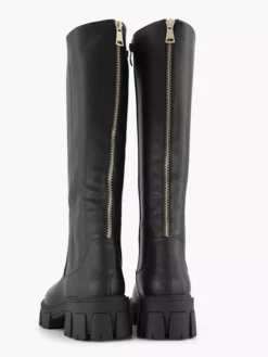 Zwarte Chunky Laars -Beroemde Schoenen Winkel 2235043 H4