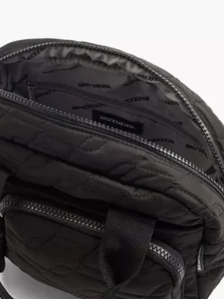 Skechers Zwarte Schoudertas Doorgesikt -Beroemde Schoenen Winkel 2239623 1 H4