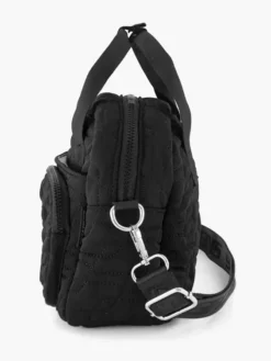 Skechers Zwarte Schoudertas Doorgesikt -Beroemde Schoenen Winkel 2239623 H2