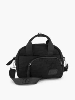 Skechers Zwarte Schoudertas Doorgesikt -Beroemde Schoenen Winkel 2239623 HL1