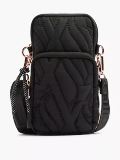 Skechers Zwarte Telefoontas Doorgestikt