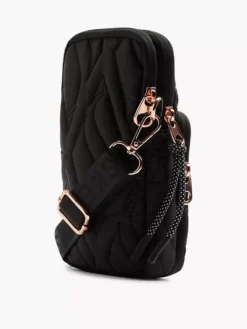 Skechers Zwarte Telefoontas Doorgestikt -Beroemde Schoenen Winkel 2239655 1 H3