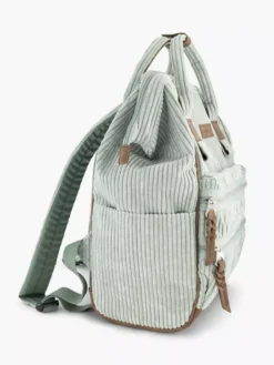 Mintgroene Rugzak Corduroy -Beroemde Schoenen Winkel 2240040 H4