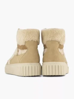Beige Hoge Sneaker Teddy -Beroemde Schoenen Winkel 2241395 H4
