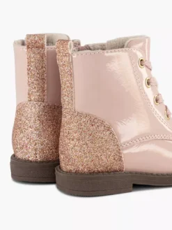 Roze Veterboot Lak -Beroemde Schoenen Winkel 2242492 H5
