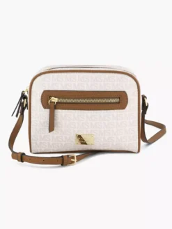 Witte Schoudertas Print