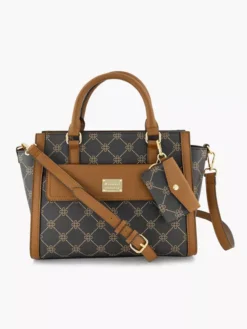 Bruine Handtas Print