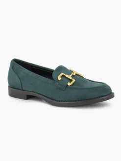 Groene Loafer Sierketting 11 Groene Loafer Sierketting -Beroemde Schoenen Winkel 2243855 H6