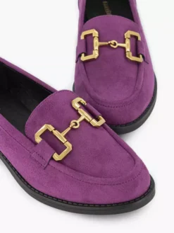 Paarse Loafer Sierketting -Beroemde Schoenen Winkel 2243858 H5