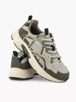 ONLY Shoes Groene Chunky Sneaker Memory Foam -Beroemde Schoenen Winkel 2244321 H5