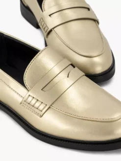 ONLY Shoes Gouden Loafer -Beroemde Schoenen Winkel 2244600 H5