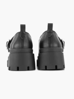 ONLY Shoes Zwarte Chunky Loafer -Beroemde Schoenen Winkel 2244700 H4