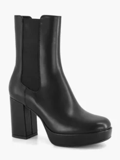 Zwarte Chelsea Hoge Hak -Beroemde Schoenen Winkel 2244863 H6