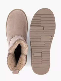 Lichtroze Enkelboot Gevoerd -Beroemde Schoenen Winkel 2245813 H3