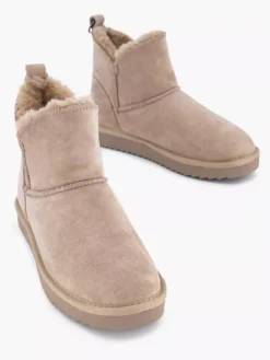 Lichtroze Enkelboot Gevoerd -Beroemde Schoenen Winkel 2245813 H5